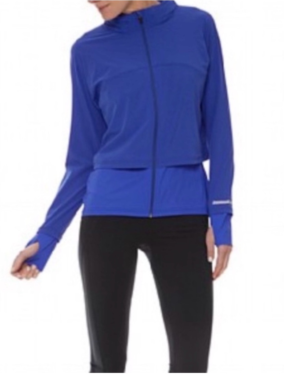 Sweaty Betty Fast Track Running Jacket Blue Large